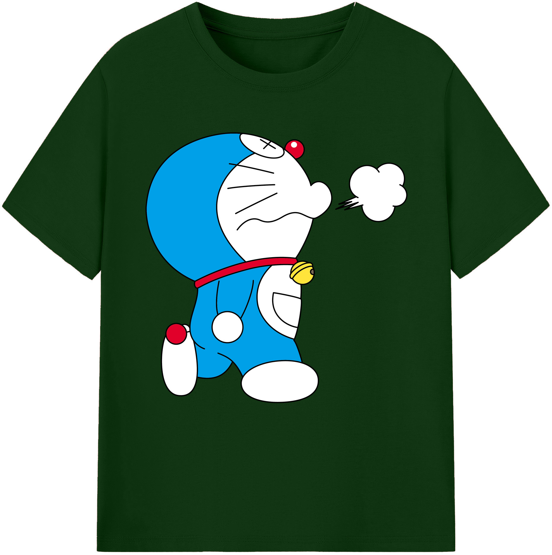 （画像用） ドラえもん Doraemon 綿100％半袖Tシャツ（フロントプリント）